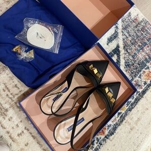 Stuart Weitzman Slingback Kitten Heels size 7.5